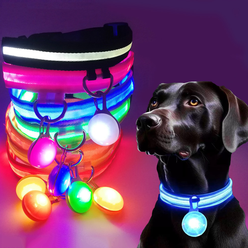 Pet Supplies Wholesale - Usb Charging Glowing Dog Collar With