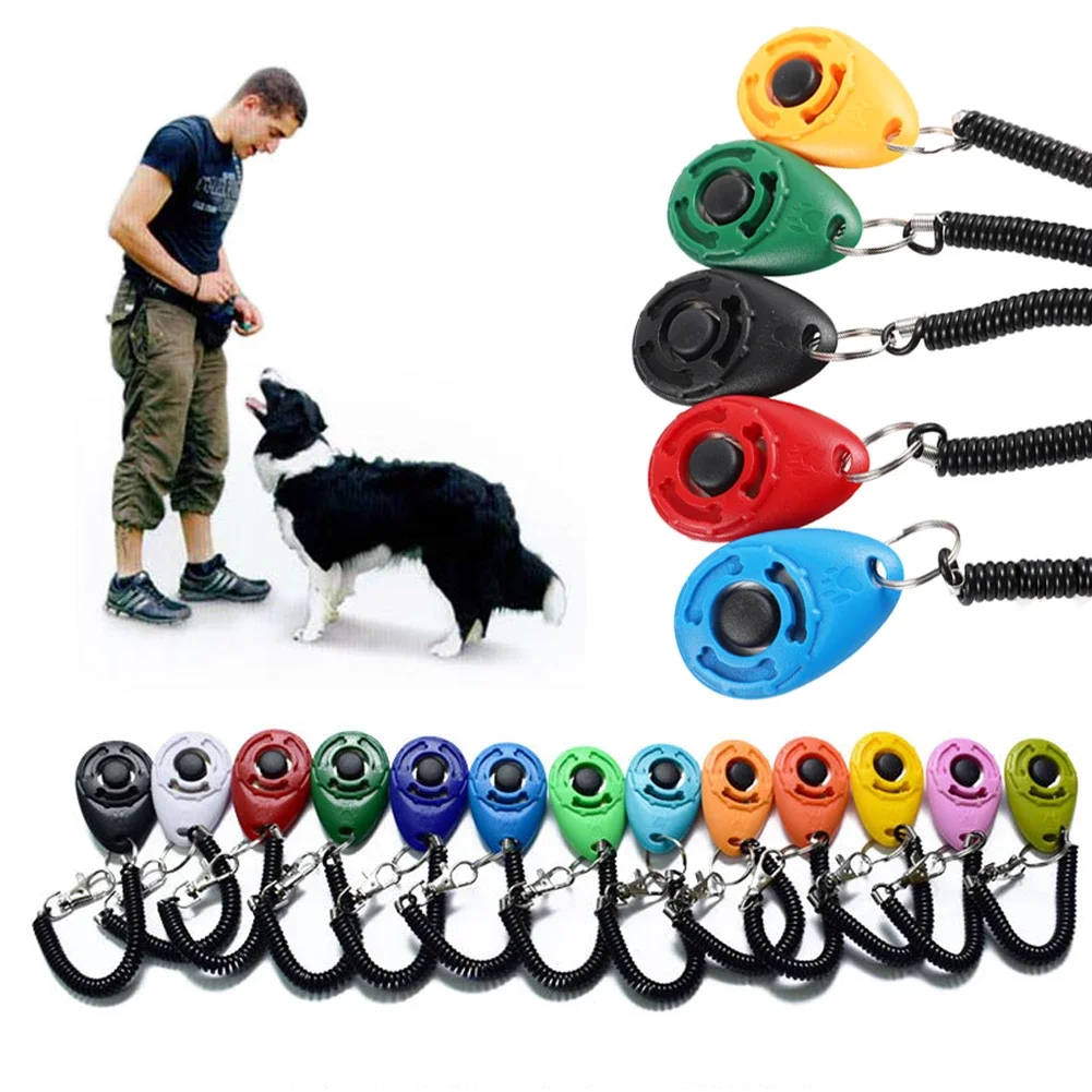 Training Clicker Dog - 2 in 1 Dog Training Clicker