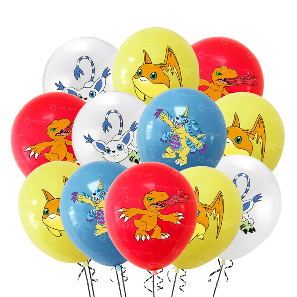 Digimon Birthday Decoration Ca - Pet Supplies First review and price