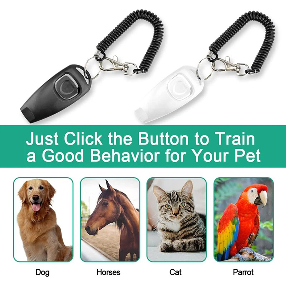 2 In 1 Pet Dog Clicker Dog Tra - Training Clicker Dog review and price