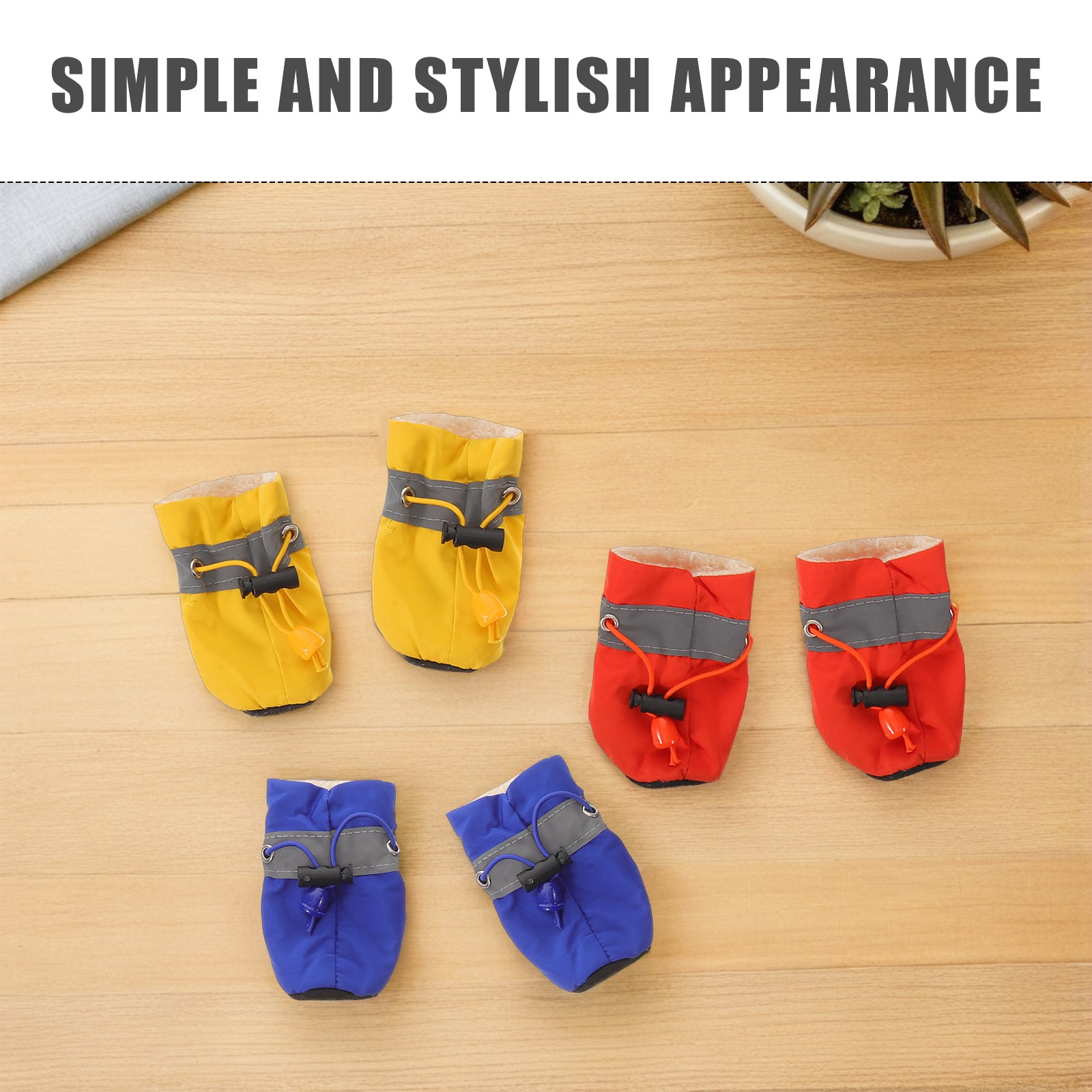 12Pcs Dog Shoes Waterproof Win - Dog Booties Paw Protector review and price