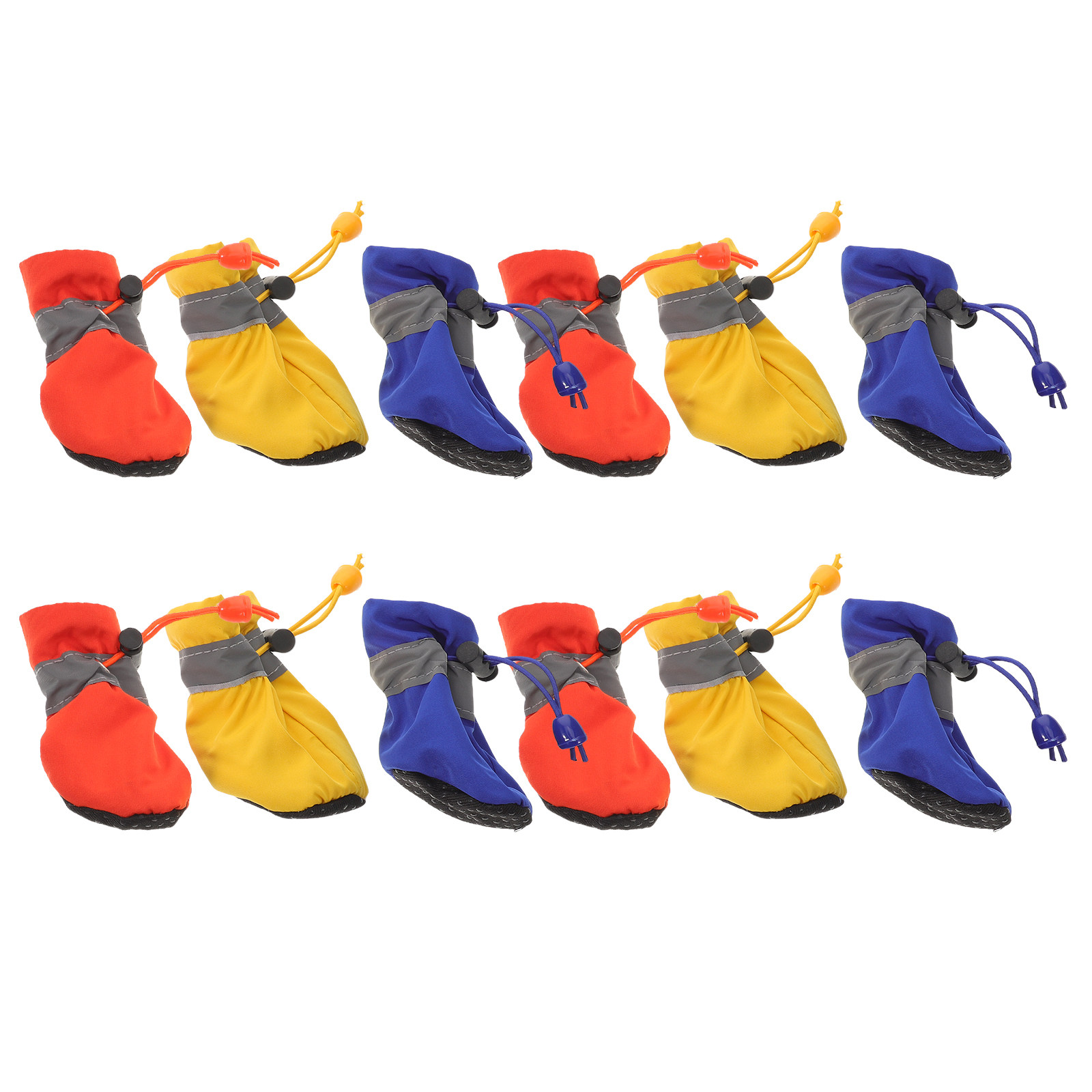 12Pcs Dog Shoes Waterproof Win - Dog Booties Paw Protector review and price