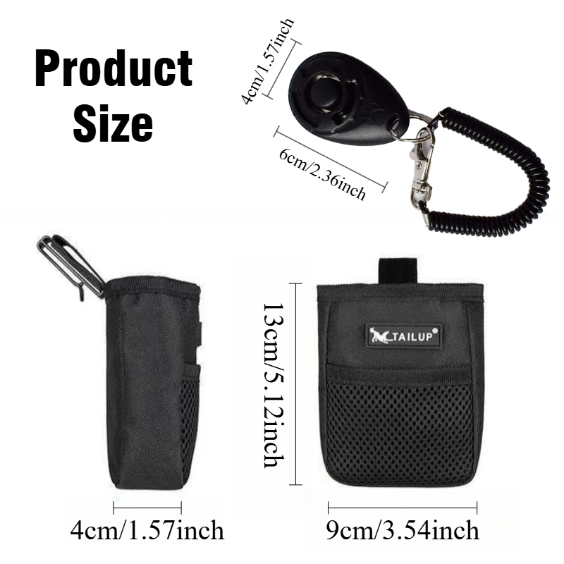 Portable Dog Snack Training Ba - Training Clicker Dog review and price