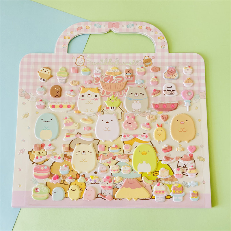 Kawaii Shirokuma Stickers 3D B - Pet Supplies First review and price