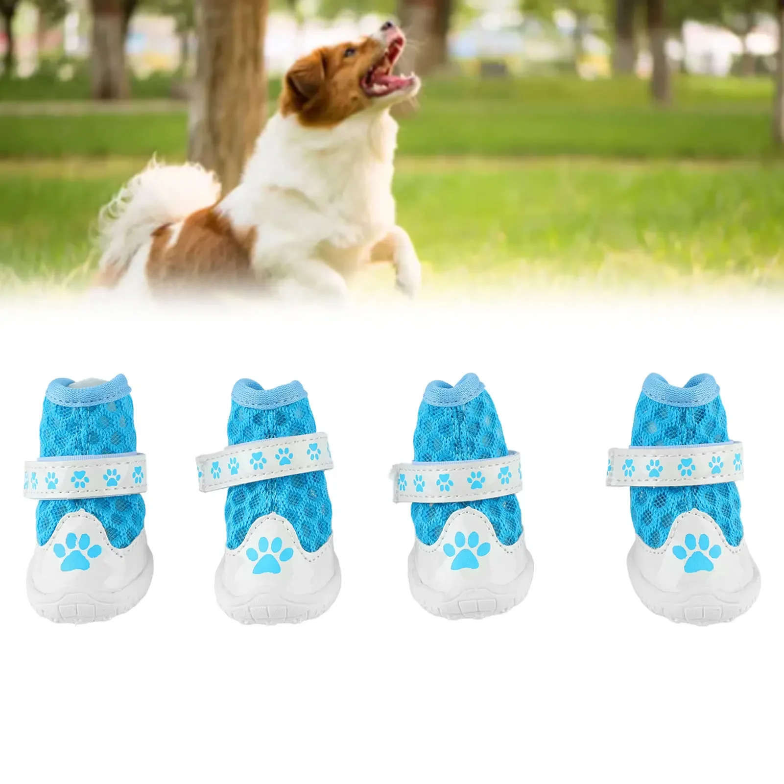 4pcs Dog Booties Spring Summer - Dog Booties Paw Protector review and price