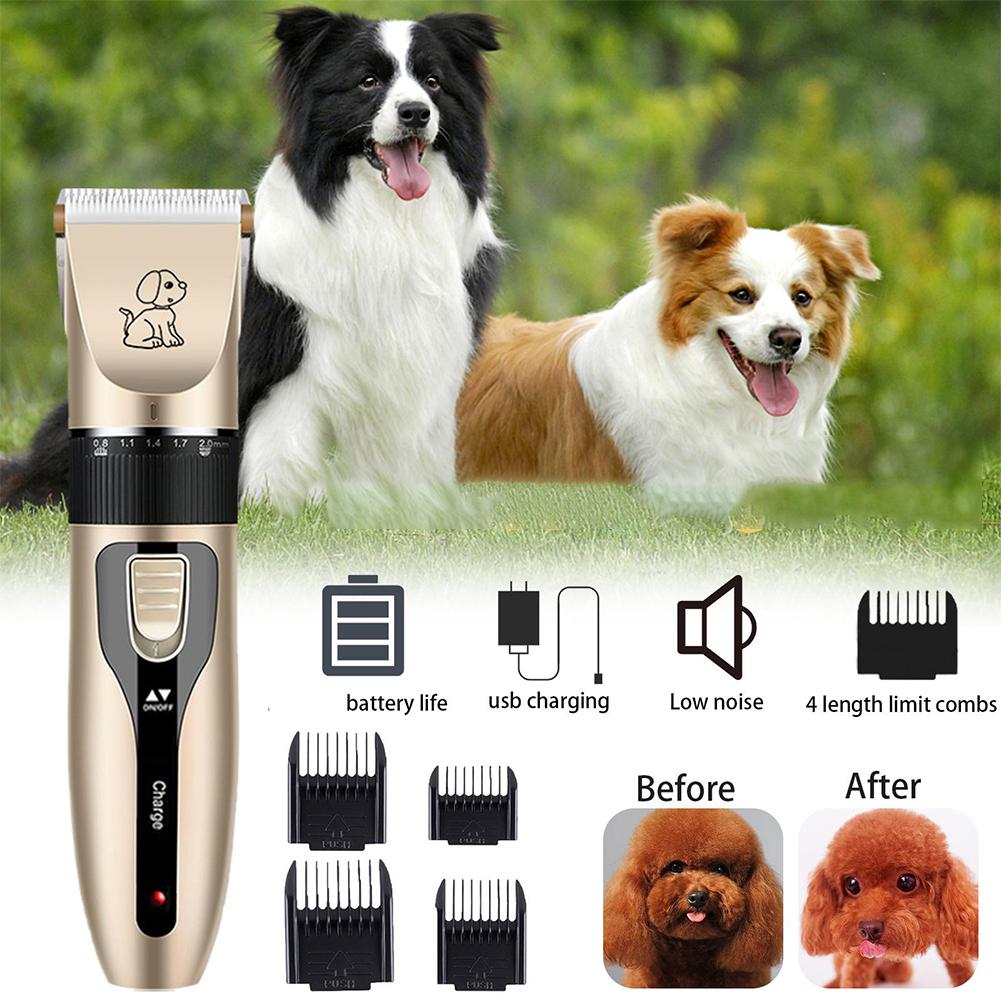 USB Rechargeable Pet Hair Clip - Dog Grooming Clippers review and price