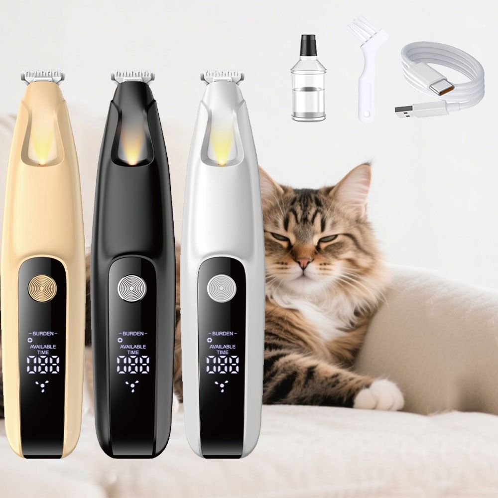 LED Dog Paw Trimmer LCD Displa - Dog Grooming Clippers review and price